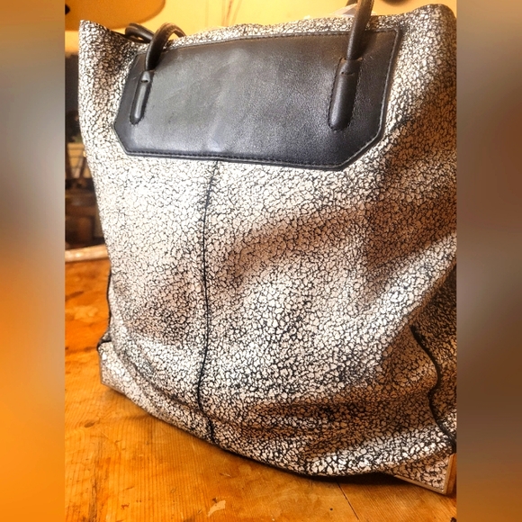 Alexander Wang Prisma Distressed Leather  Shoulder Bag - Picture 2 of 5